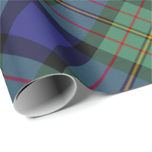 Papel De Regalo Clan MacLaren Tartan Rotated