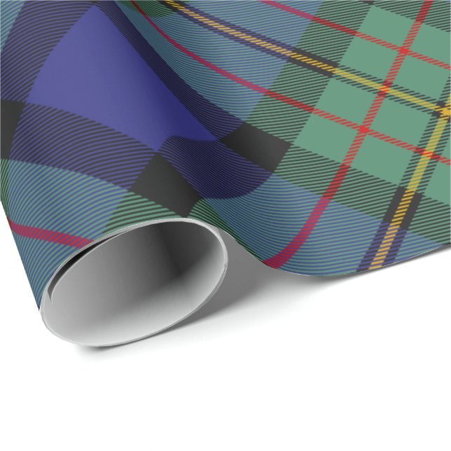 Papel De Regalo Clan MacLaren Tartan Rotated (Esquina del rollo)
