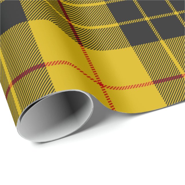 Papel De Regalo Clan Macleod de Lewis Tartán (Esquina del rollo)