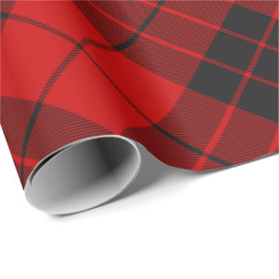Papel De Regalo Clan Macleod de Raasay Tartán Rotado