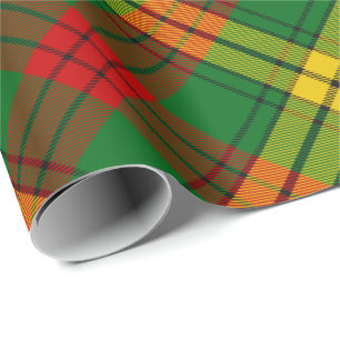 Papel De Regalo Clan MacMillan Tartan