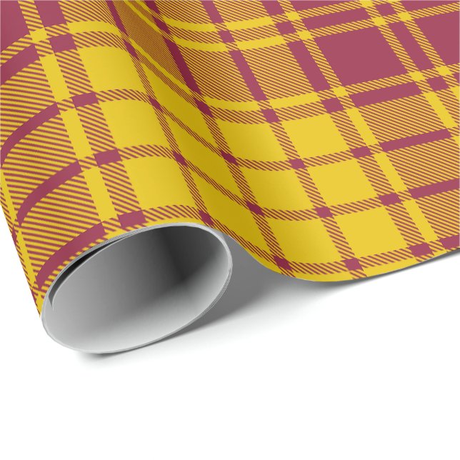 Papel De Regalo Clan MacMillan Vestido Tartán (Esquina del rollo)