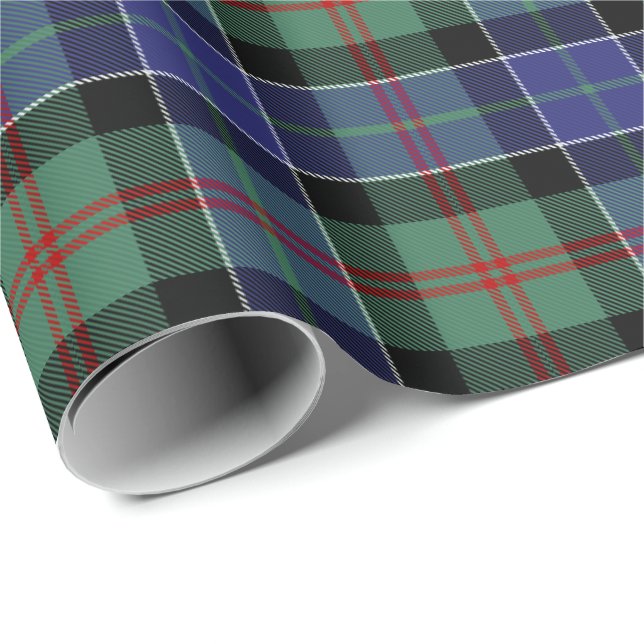 Papel De Regalo Clan MacPhedran Tartan (Esquina del rollo)