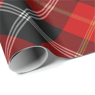 Papel De Regalo Clan Marjoribanks Tartan
