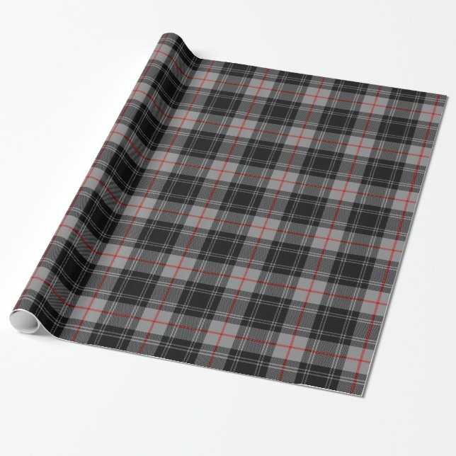 Papel De Regalo Clan Moffat Tartan (Desenrollado)