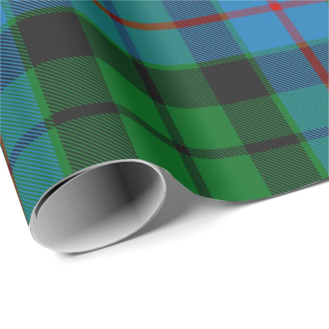 Papel De Regalo Clan Morrison Hunting Tartan Wrapping Paper (Esquina del rollo)