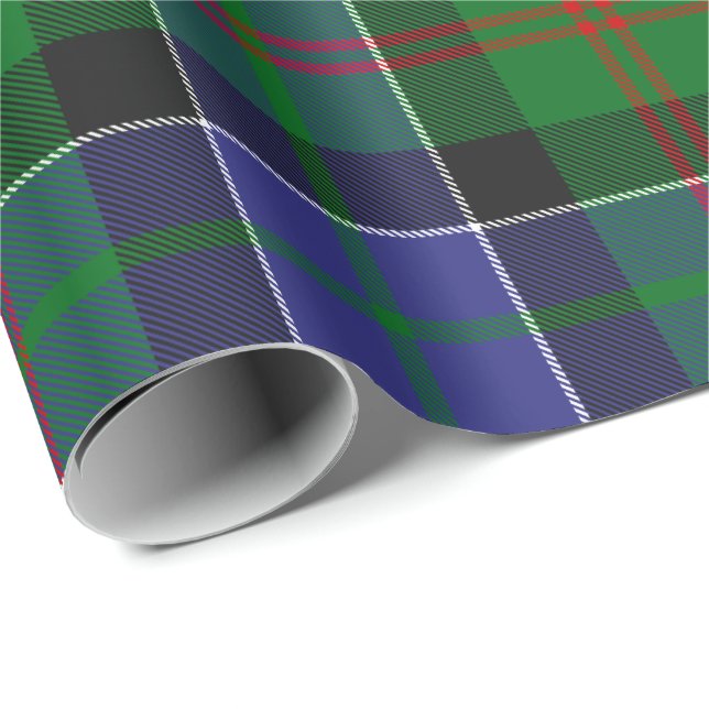 Papel De Regalo Clan Paterson Tartan (Esquina del rollo)
