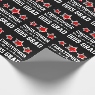 Papel De Regalo Clase 2015 o CUALQUIER AÑO Graduado A15