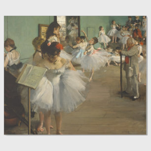 Papel De Regalo Clase de baile de Degas Bailarines de ballet Baila