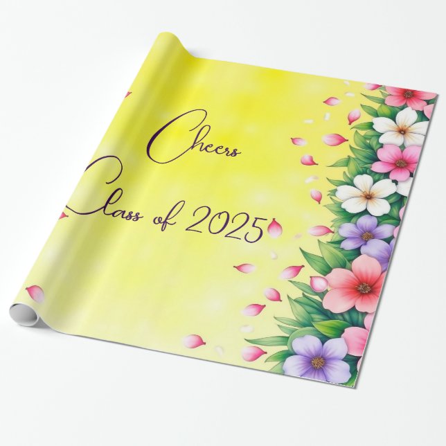 Papel De Regalo Clase personalizada de 2026 (Desenrollado)