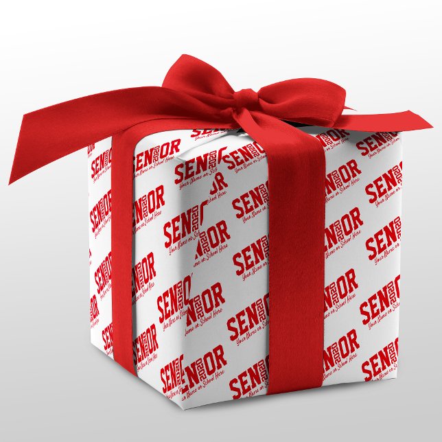 Papel De Regalo Clase personalizada de letras en bloque de 2020 Re (Subido por el creador)