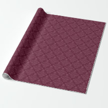 Clásico Burdeos Moderno Floral Damask