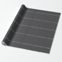 Clásico Creativo Moderno Gris Oscuro y Blanco