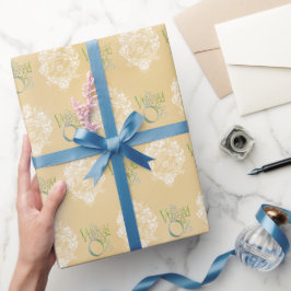 Papel de regalo clásico de Navidad del mago de Oz