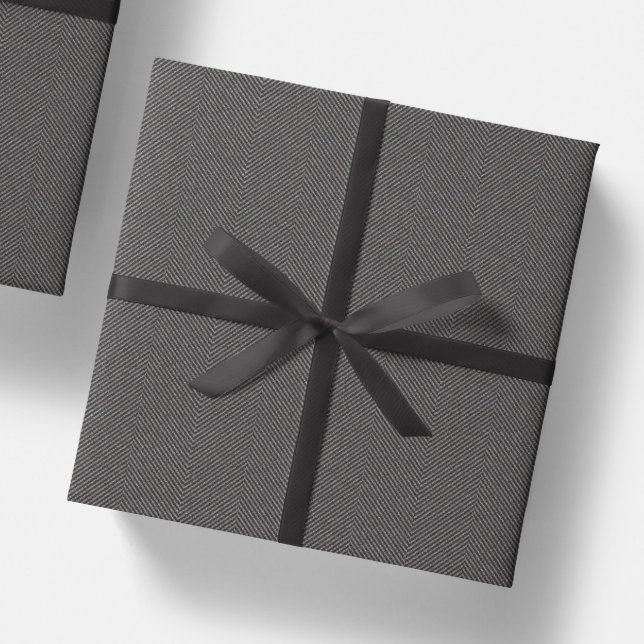 Papel De Regalo Clásico de tuiteo de arenisca gris simple (Subido por el creador)
