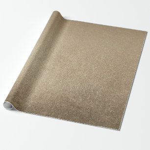 Papel De Regalo clásico elegante metálico dorado