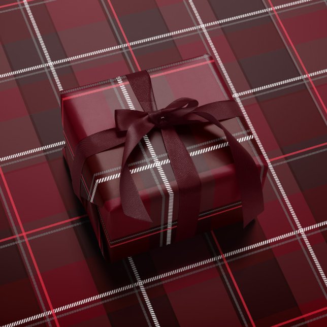 Papel De Regalo clásico estampado navideño simple (Subido por el creador)