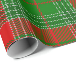 Papel De Regalo Clásico Red Gingham Buffalo Plaid Farmhouse