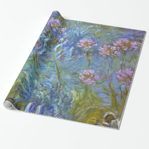 Papel De Regalo Claude Monet Agapanthus Bella Artes Floral Gallery