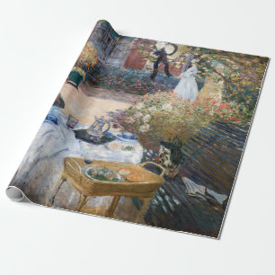 Papel De Regalo Claude Monet - El almuerzo, panel decorativo