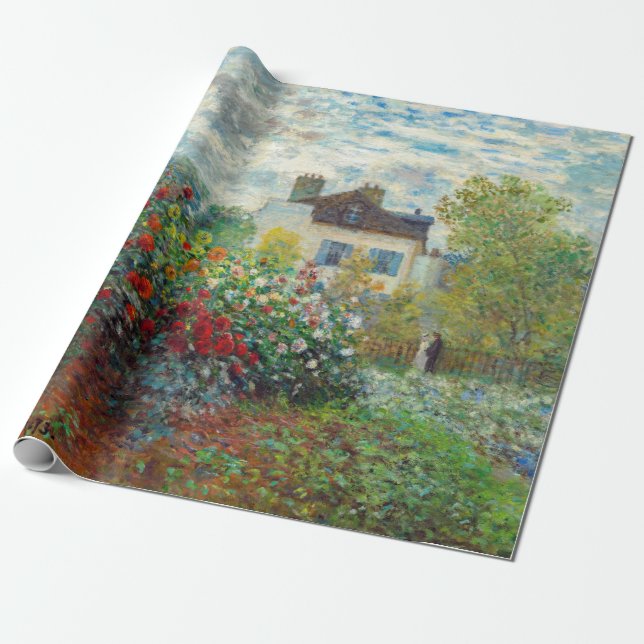 Papel De Regalo Claude Monet - El jardín del artista en Argentina (Desenrollado)