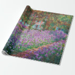 Papel De Regalo Claude Monet - El jardín del artista en Giverny<br><div class="desc">El jardín del artista en Giverny / Le Jardin de l'artiste a Giverny - Claude Monet,  1900</div>