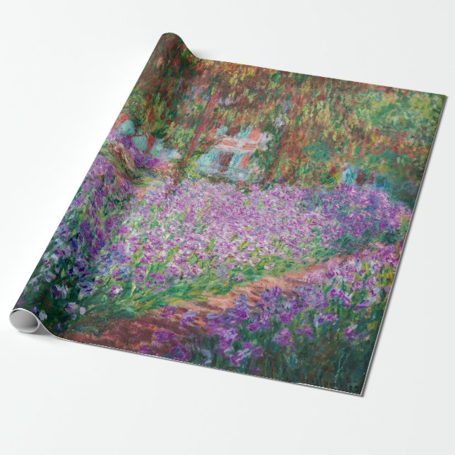 Papel De Regalo Claude Monet - El jardín del artista en Giverny (Desenrollado)