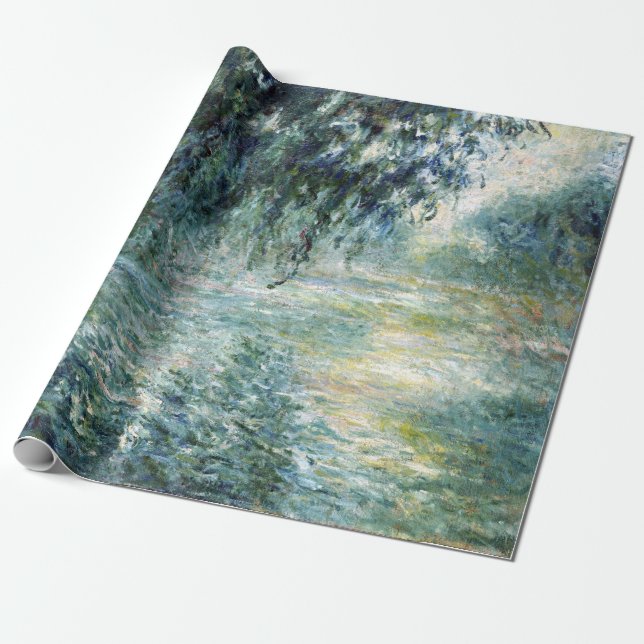 Papel De Regalo Claude Monet en el Sena (Desenrollado)