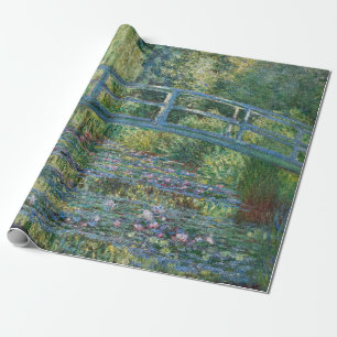 Papel De Regalo Claude Monet - estanque de Lily del Agua, Armonía 