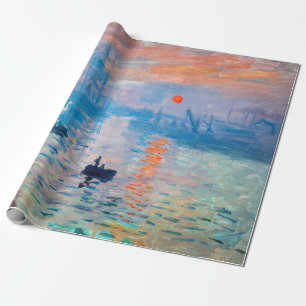 Papel De Regalo Claude Monet - Impresión, amanecer