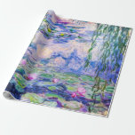 Papel De Regalo Claude Monet - Lilies de agua / Nympheas 1919<br><div class="desc">Lilies de agua / Nympheas (W.1852) - Claude Monet,  Petróleo en lienzo,  1916-1919</div>