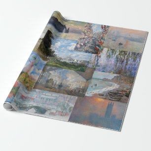 Papel De Regalo Claude Monet - Patchwork