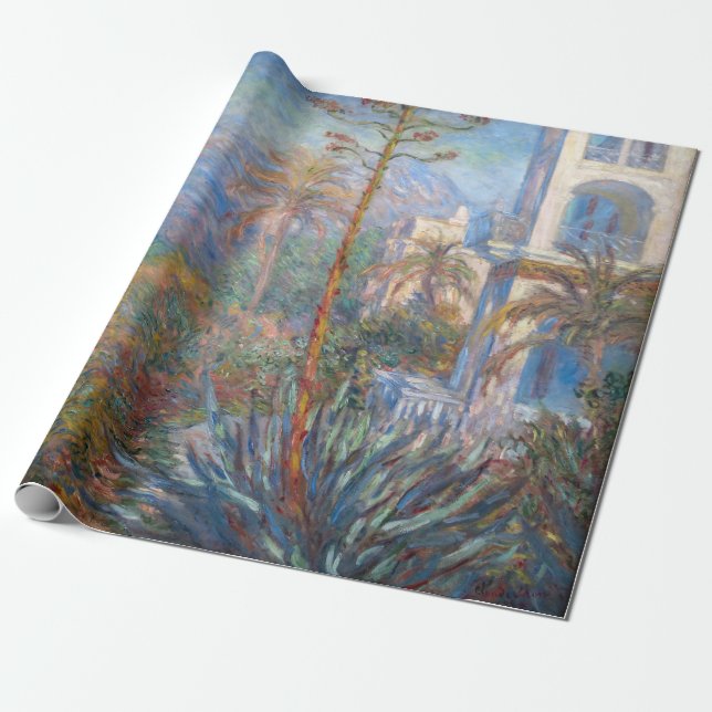 Papel De Regalo Claude Monet - Villas de Bordighera (Desenrollado)