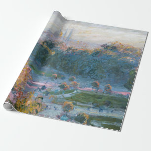 Papel De Regalo Claude Monet - Vista de las Tullerías, estudio