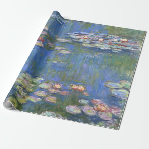 Papel De Regalo Claude Monet // Water Lilies