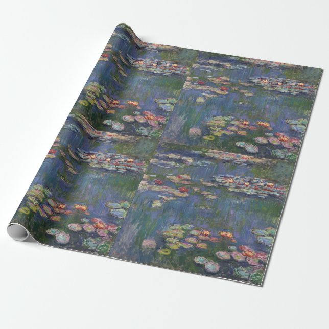 Papel De Regalo Claude Monet Water Lilies 1916 Bella Artes (Desenrollado)