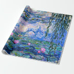 Papel De Regalo Claude Monet - Water Lilies, 1919,<br><div class="desc">Famoso cuadro de Claude Monet,  Water Lilies,  1919</div>