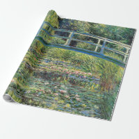 Claude Monet - Water Lily Pond y Puente Japanés