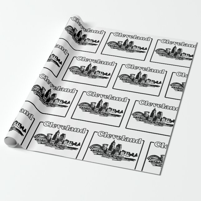 Papel De Regalo Cleveland (Desenrollado)