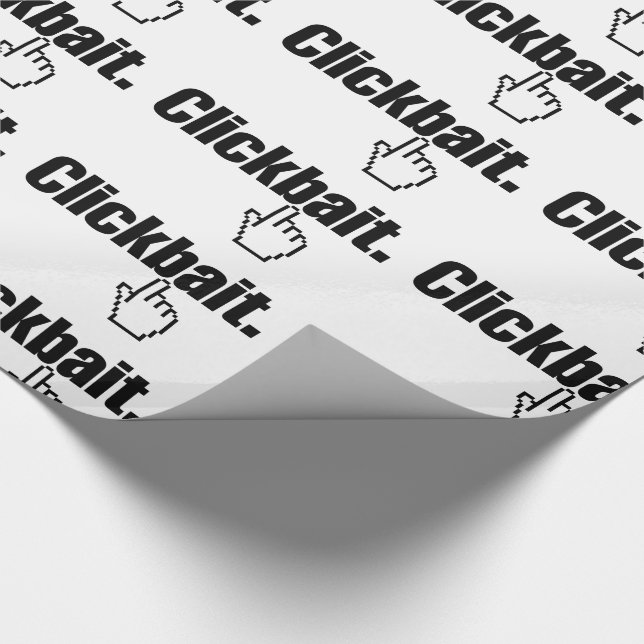 Papel De Regalo Clickbait. (Esquina)