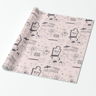 Papel De Regalo Clipart de Halloween