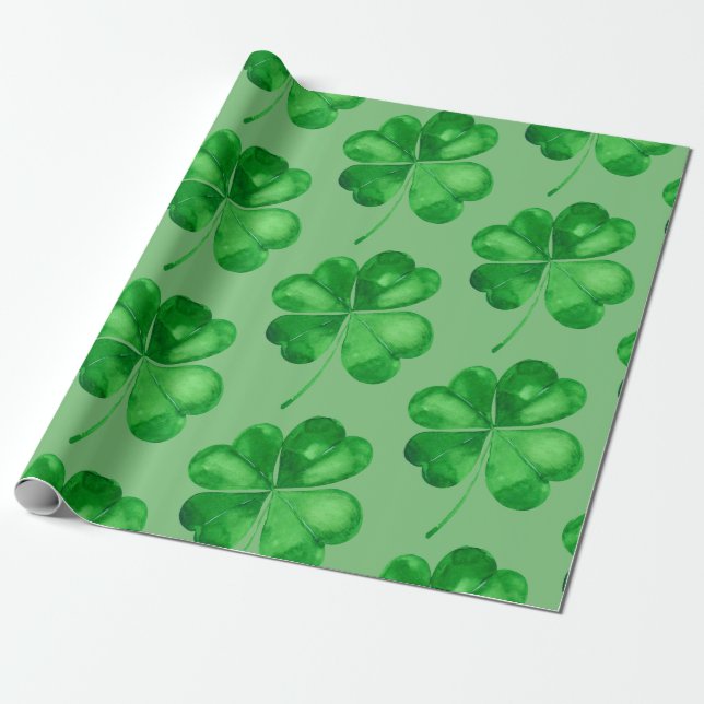 Papel De Regalo Clover (Desenrollado)