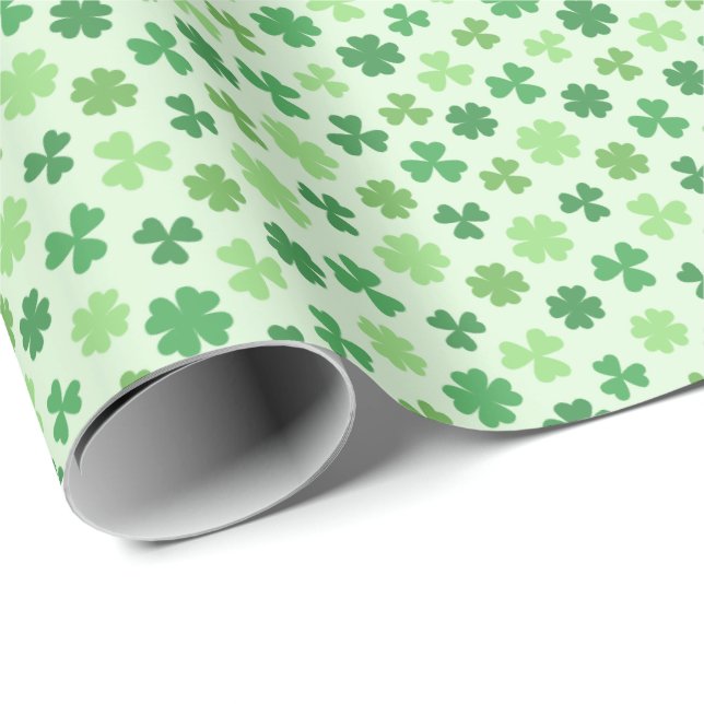 Papel De Regalo Clovers (Esquina del rollo)