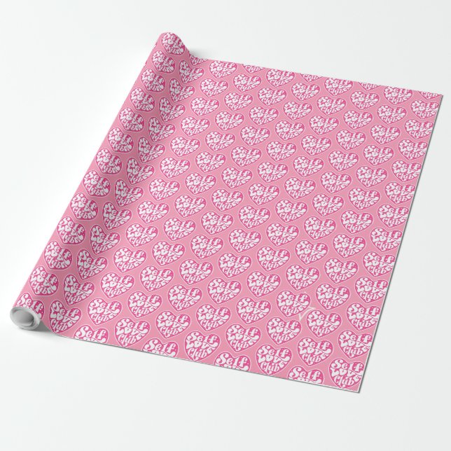 Papel De Regalo Club de Amor Propio (Desenrollado)