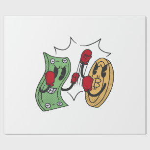 Papel De Regalo Club de Lucha Cripto