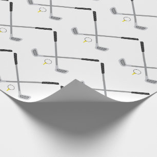 Papel De Regalo Clubes de golf y pelota