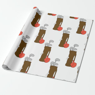 Papel De Regalo Clubs de golf