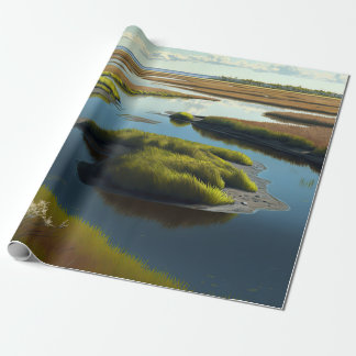 Papel De Regalo Coastal Tranquility