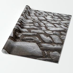 Papel De Regalo Cobblestones iluminados por luna