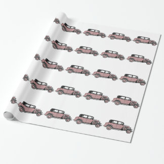 Papel De Regalo Coche antiguo